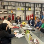 بازدید کارشناسان شرکت حفاری دانا از شرکت سیلندر امید فردا